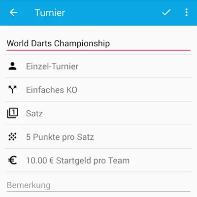 Tournament Manager android App screenshot 0